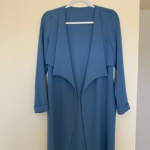 Blue Long Blazer
